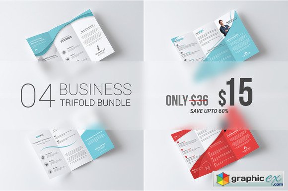 Business Tri Fold Brochure Bundle