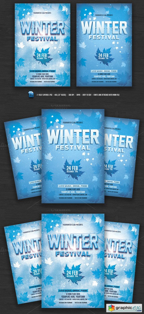 Winter Festival Flyer 468393