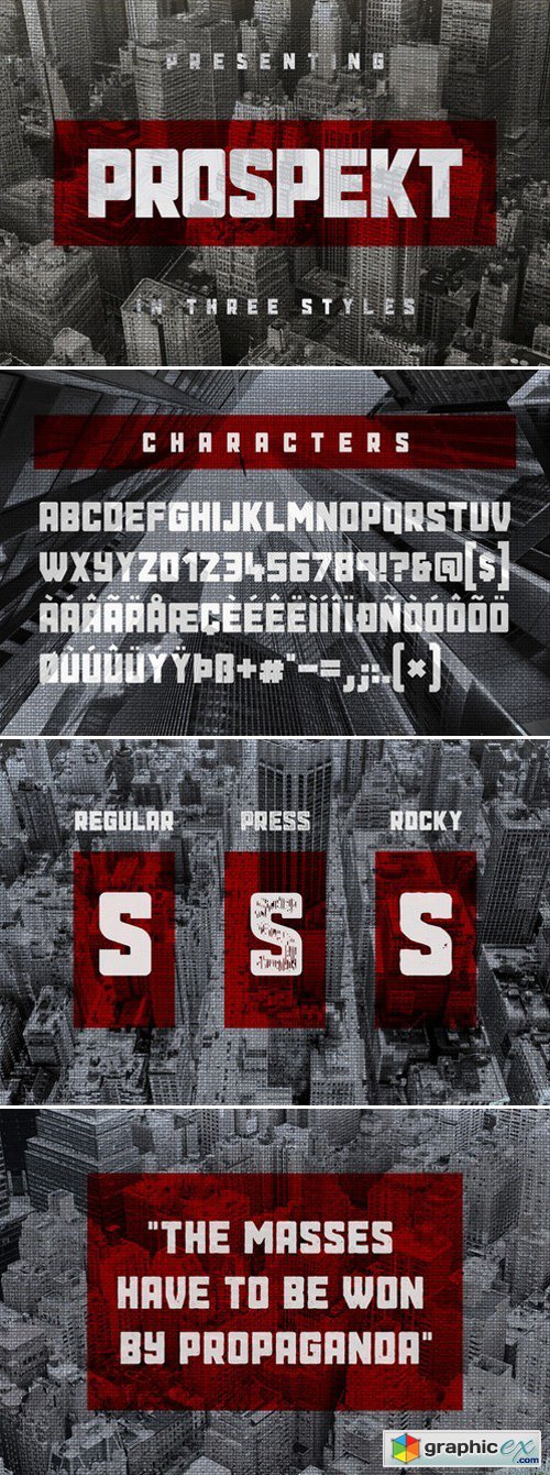 Prospekt Typeface