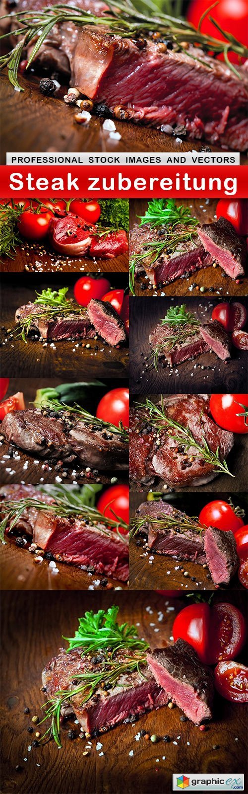 Steak zubereitung - 10 UHQ JPEG