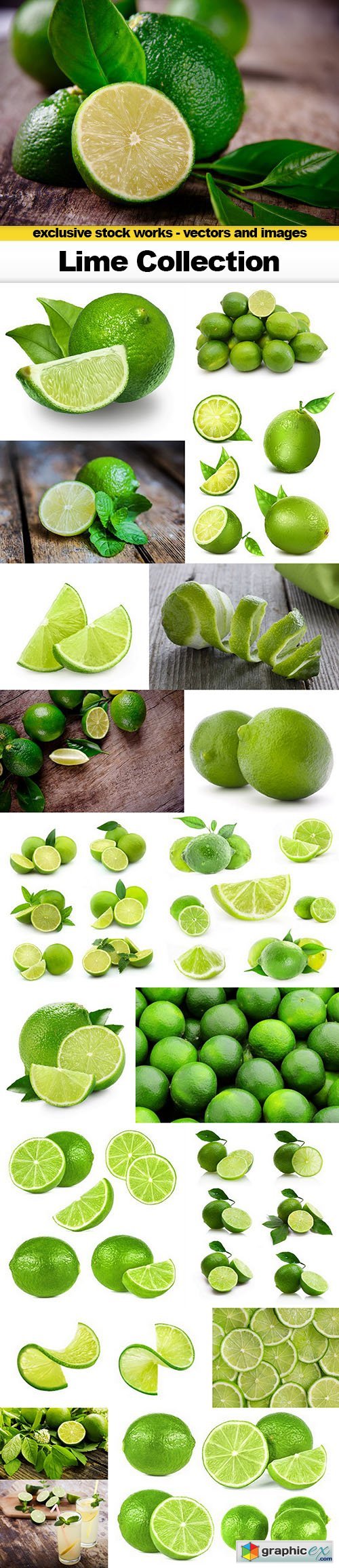 Amazing Lime Collection - 20xUHQ JPEG