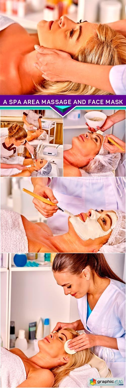 A spa area massage and face mask 5x JPEG