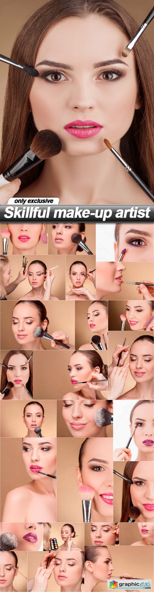 Skillful make-up artist - 25 UHQ JPEG