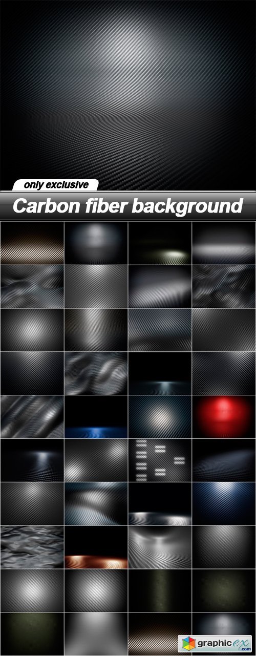 Carbon fiber background - 38 UHQ JPEG