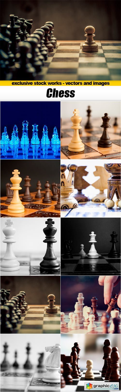 Chess - 10x JPEGs