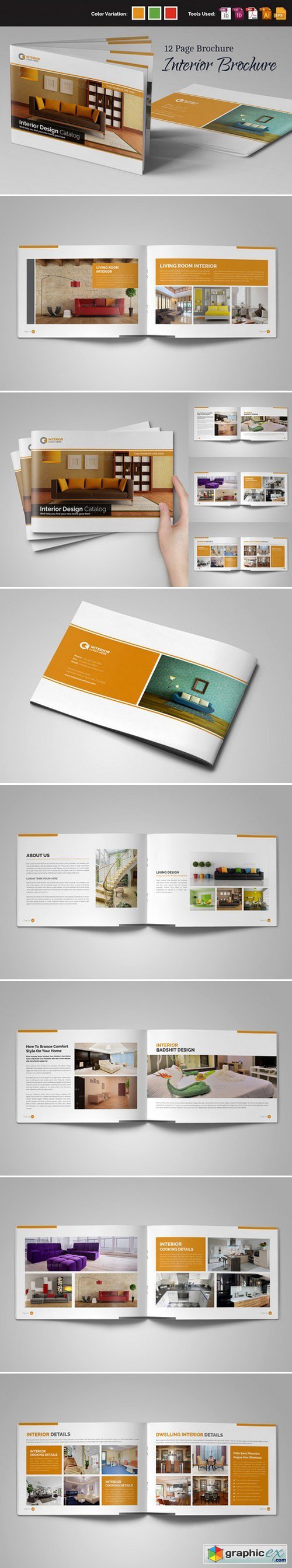 Interior Brochure InDesign v.1