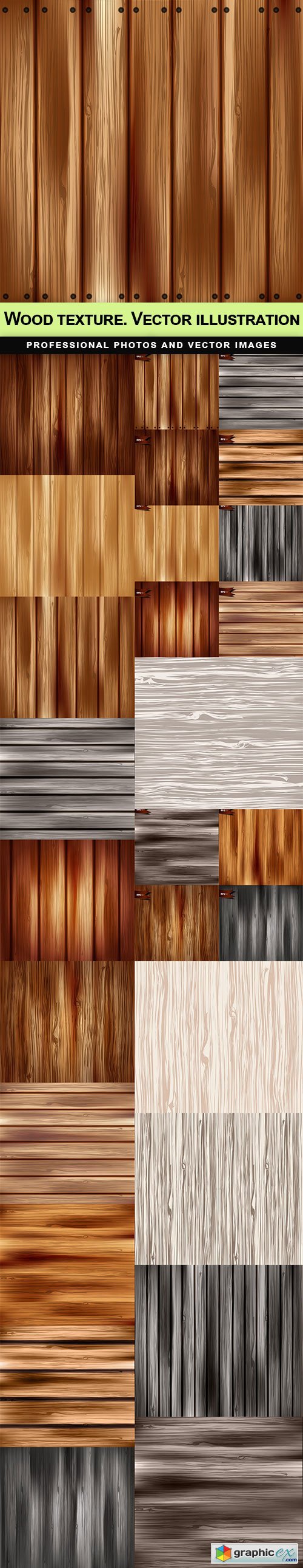 Wood texture. Vector illustration