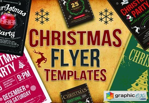 10 Christmas Flyers