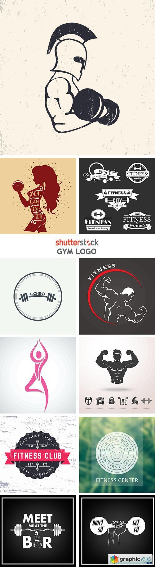 Gym Logo - 25xEPS