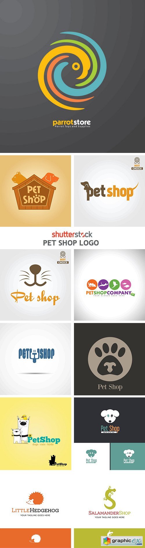 Pet Shop Logo - 25xEPS
