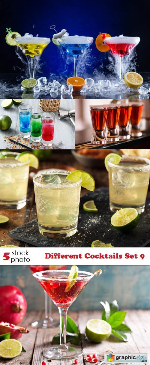 Photos - Different Cocktails Set 9