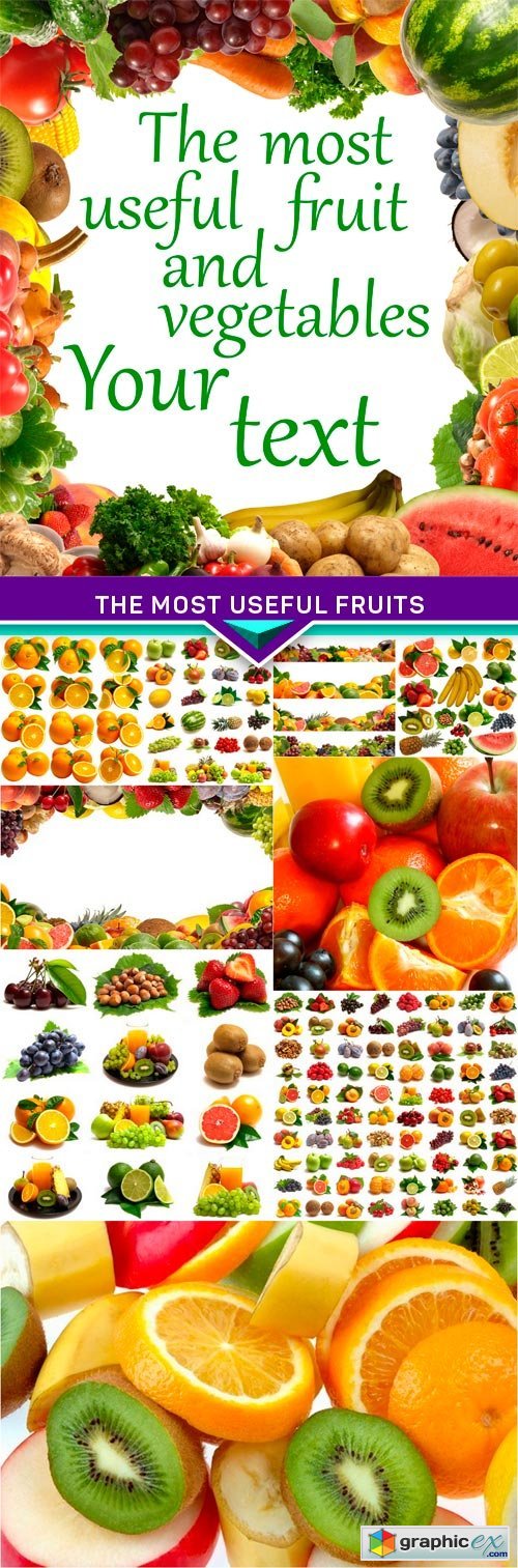 The most useful fruits 10x JPEG