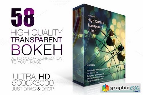 Bokeh High Quality Transparent