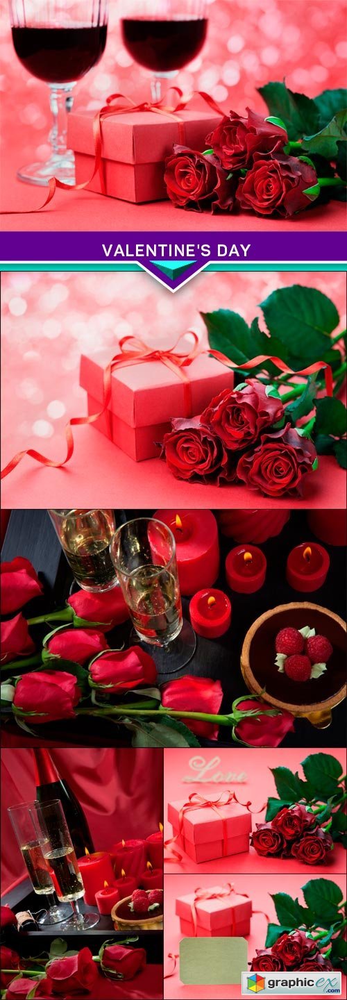  Red roses flower background for Valentine's Day 6x JPEG