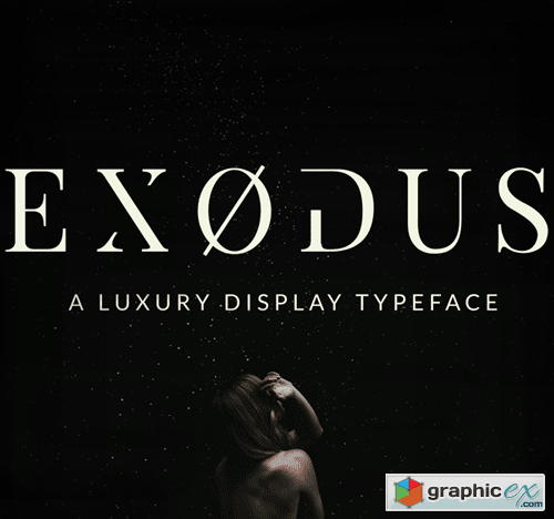 Exodus - Typeface