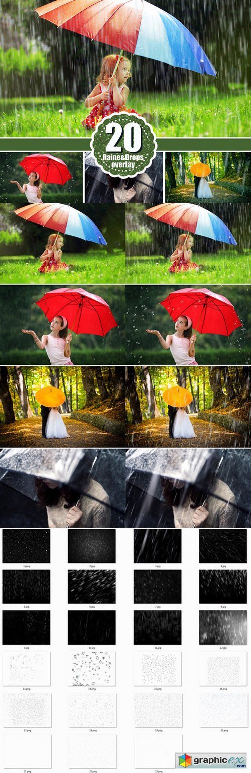 Rain photoshop overlays overlay