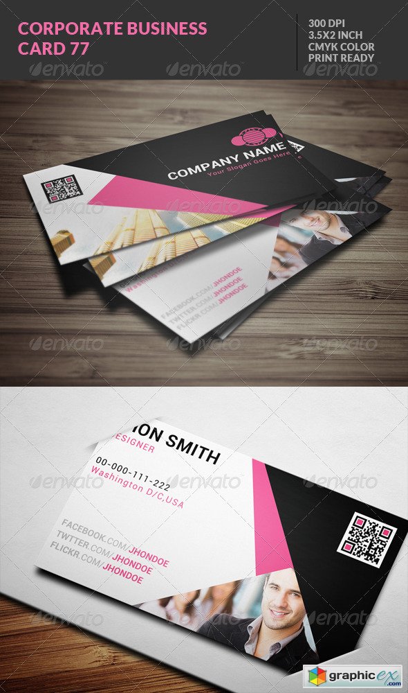 Business Card Template 77