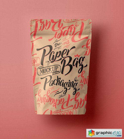  Psd Paper Pouch Packaging Vol 3