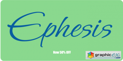  Ephesis Font