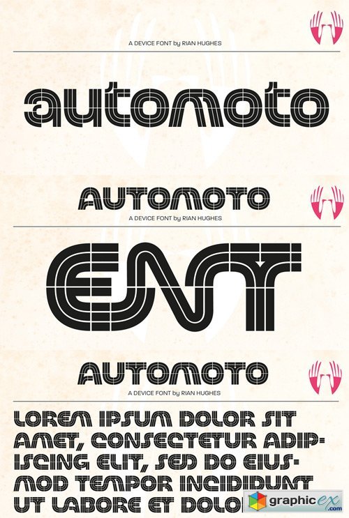 Automoto Font