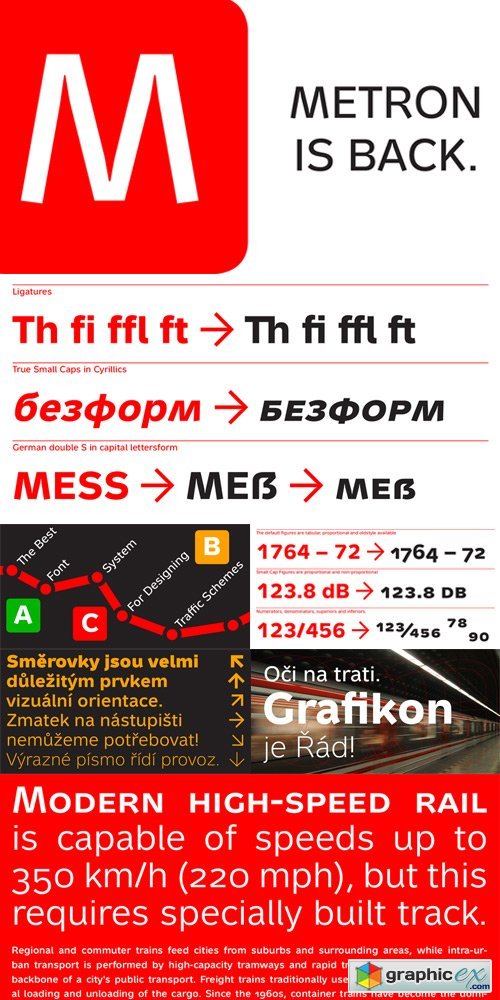 Metron Font Family