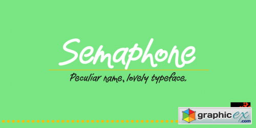 Semaphone Font