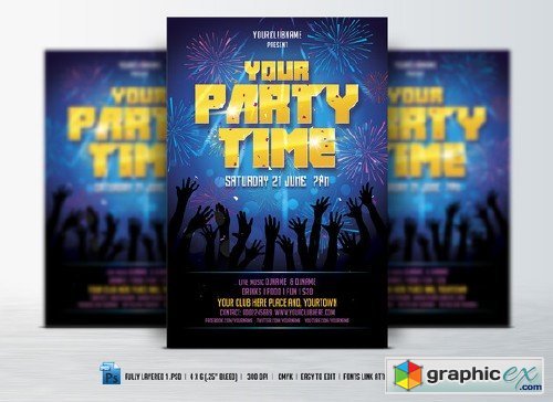 Party Time Flyer