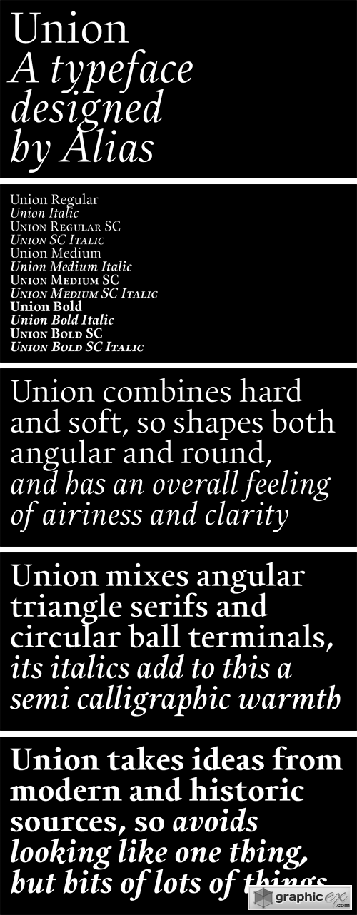 Union Font Family