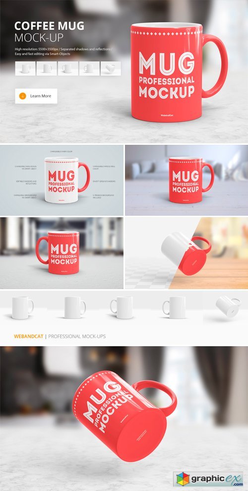 Coffee Mug Mockup 447916