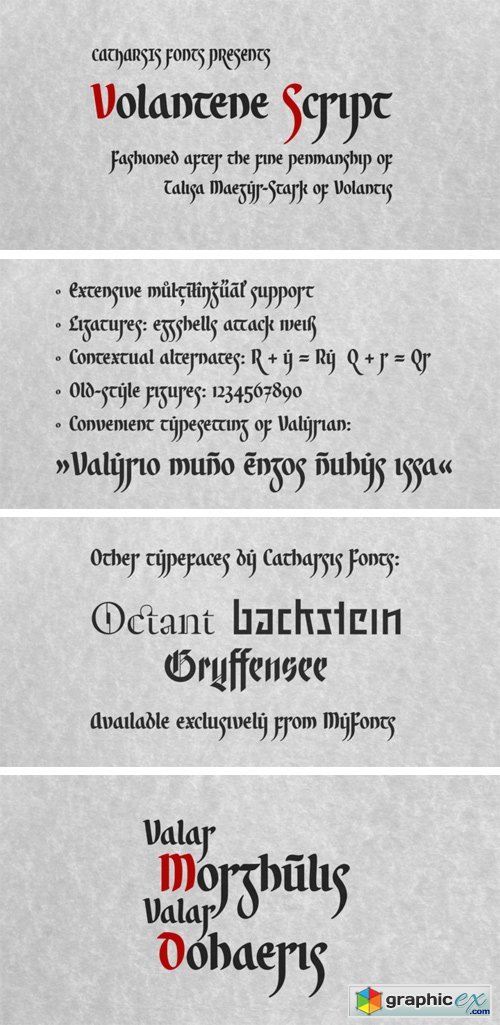 Volantene Script Font