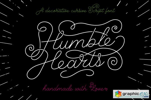 Humble Hearts Font