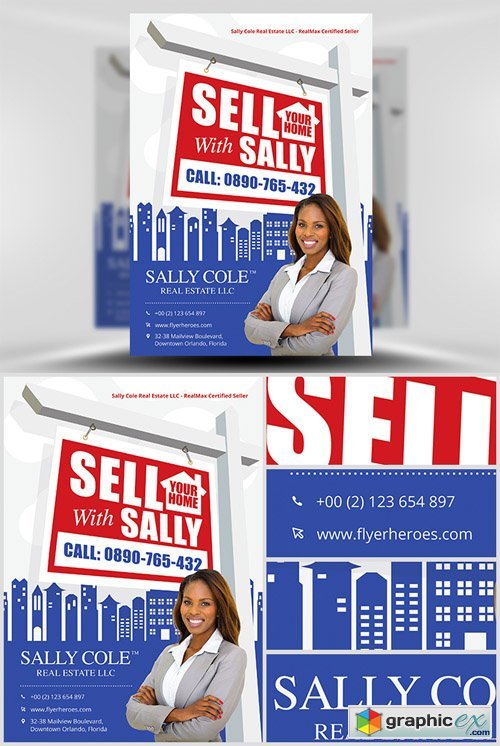  Sell Your Home Realtor Flyer Template