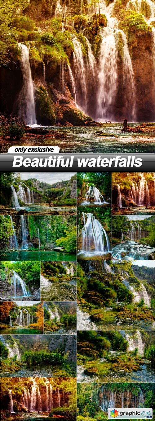 Beautiful waterfalls - 15 UHQ JPEG