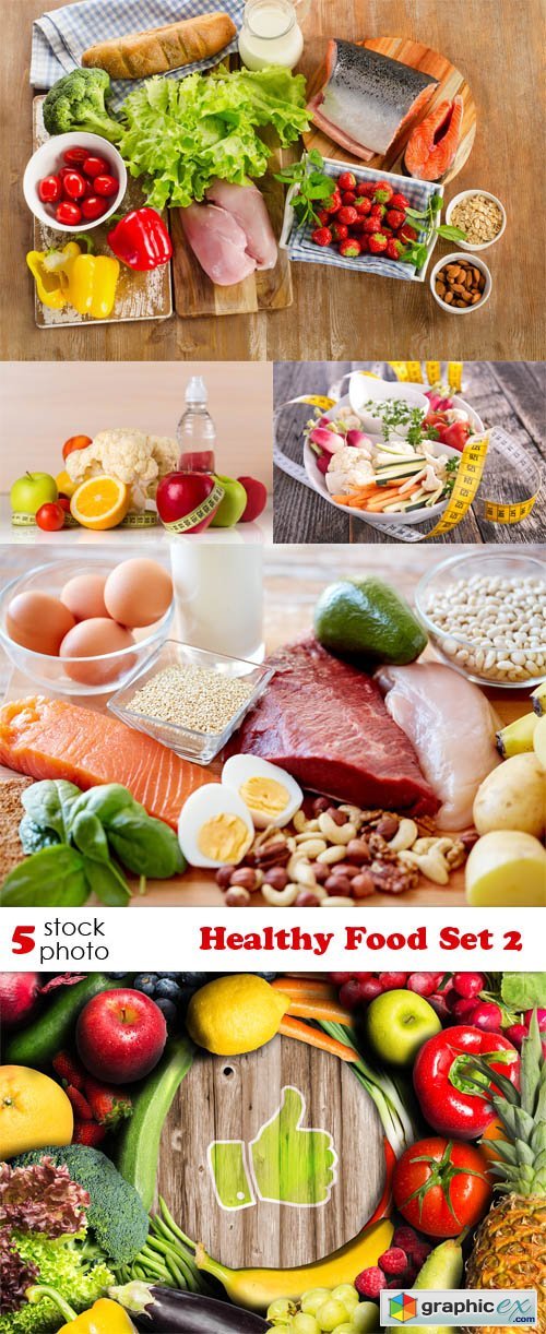  Photos - Healthy Food Set 2