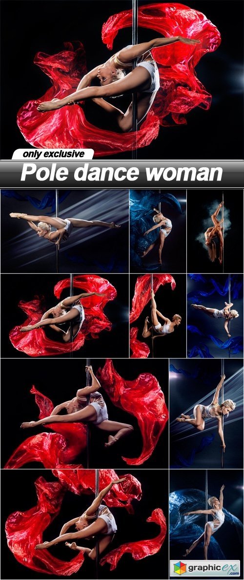 Pole dance woman - 10 UHQ JPEG