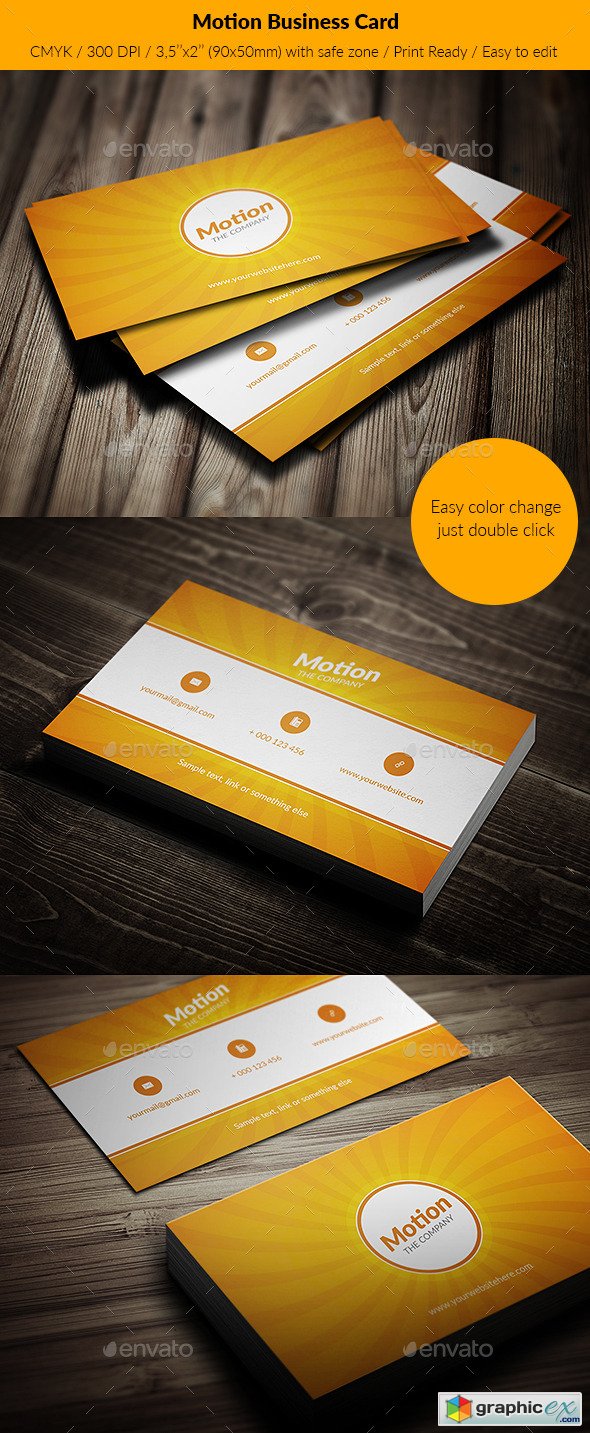Motion Business Card