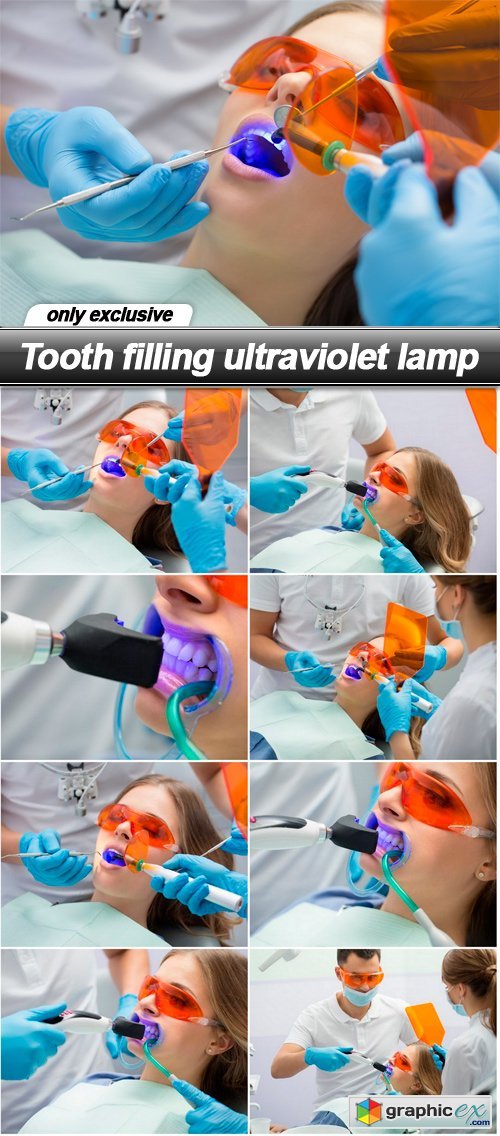 Tooth filling ultraviolet lamp - 9 UHQ JPEG