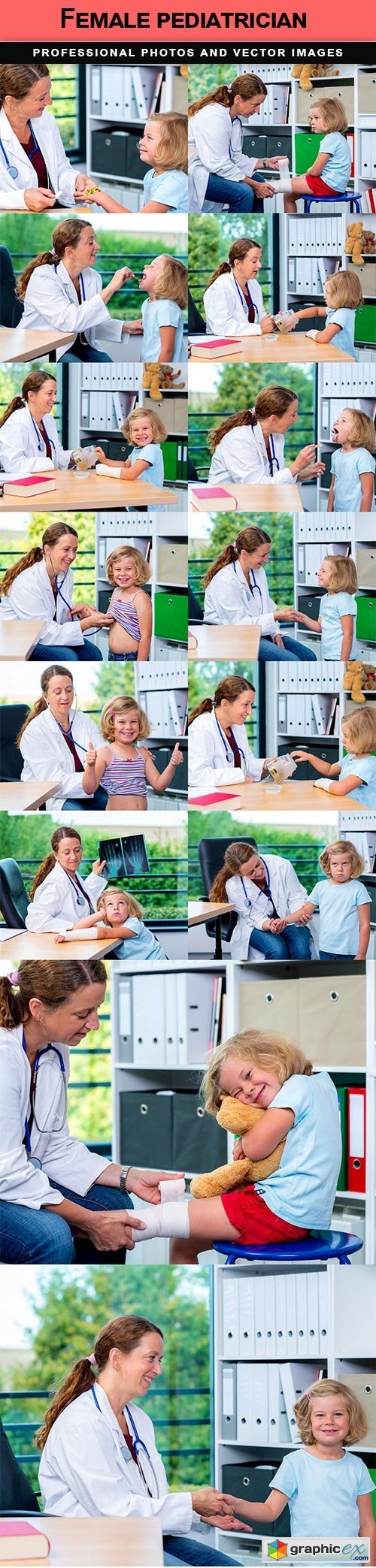 Female pediatrician