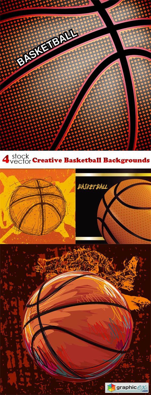 Vectors - Creative Basketball Backgrounds