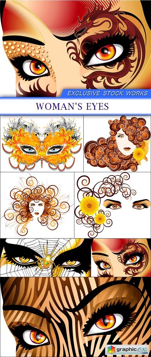 Woman's Eyes 7X EPS