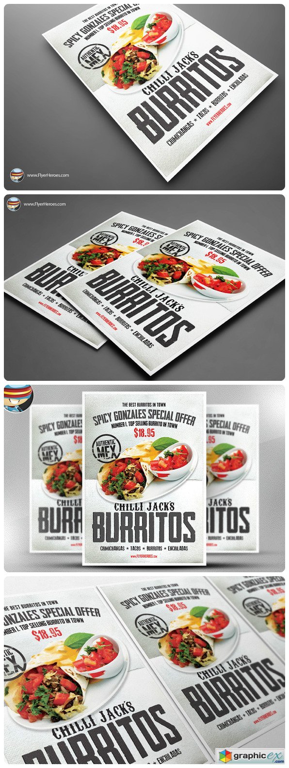  Chilli Jacks Burrito Flyer