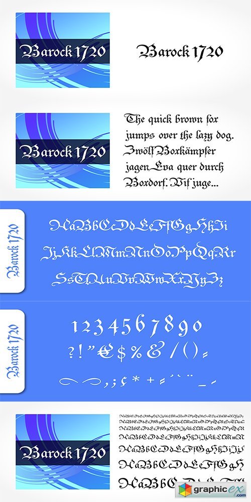Barock 1970 Font Family - 1 Font