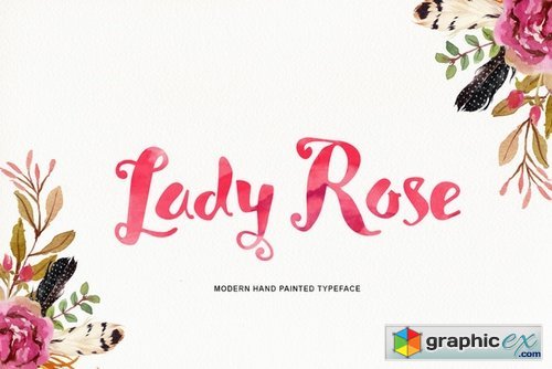 Lady Rose Typeface