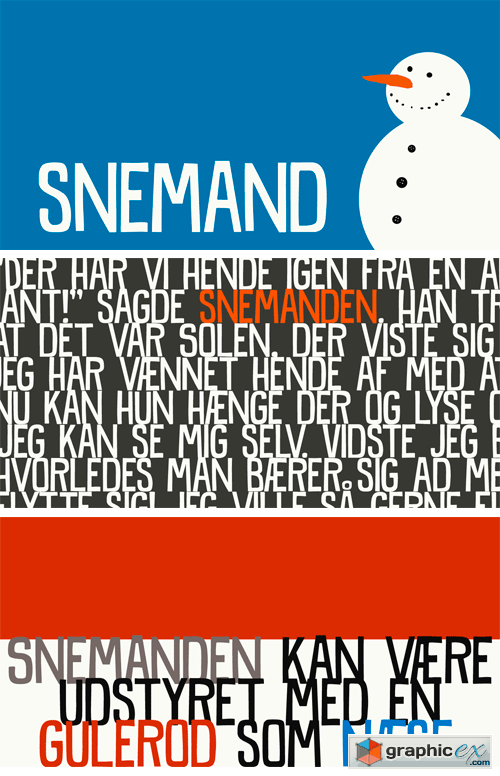 Snemand Font Family
