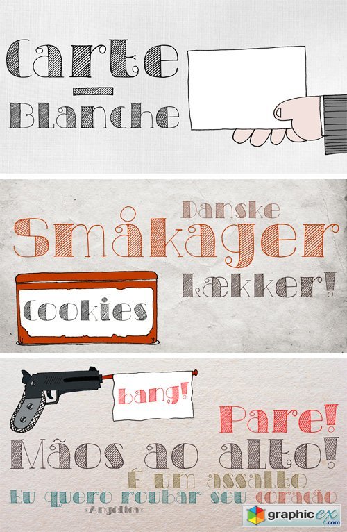 Carte Blanche Font Family