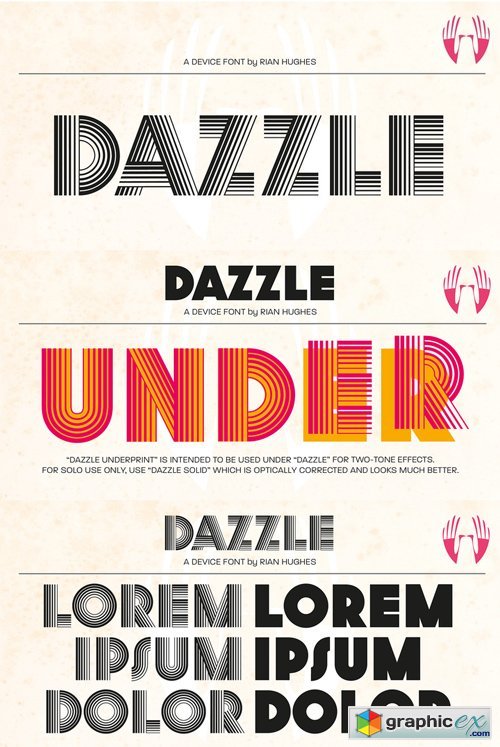 Dazzle Font Family 