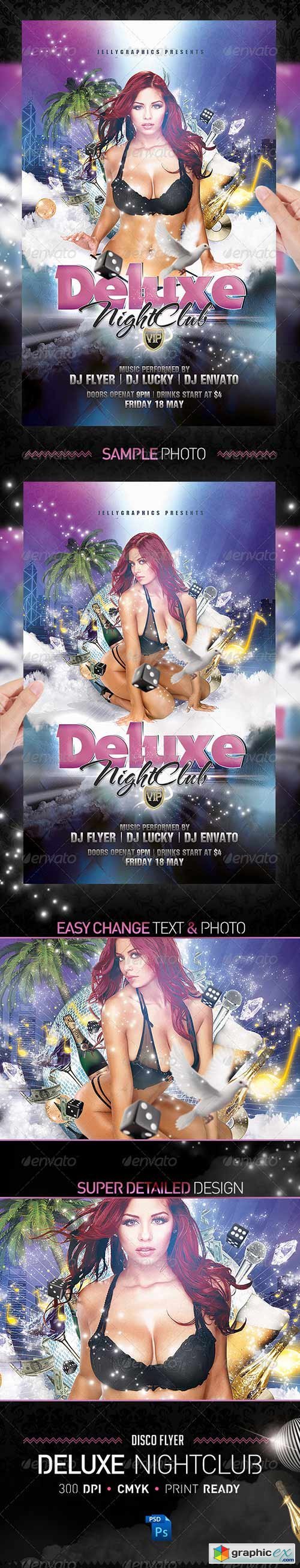 Deluxe NightClub Party Flyer Template
