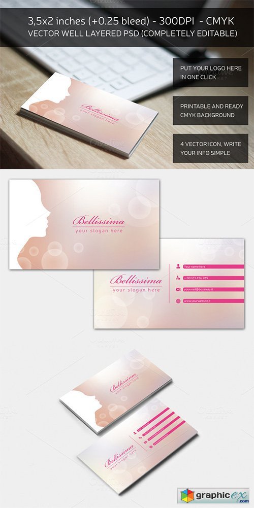 Blurred Fashion business card