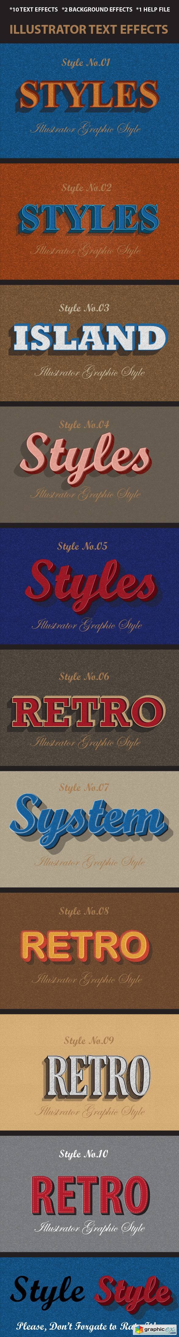 Retro Vintage Text Effects 11401871