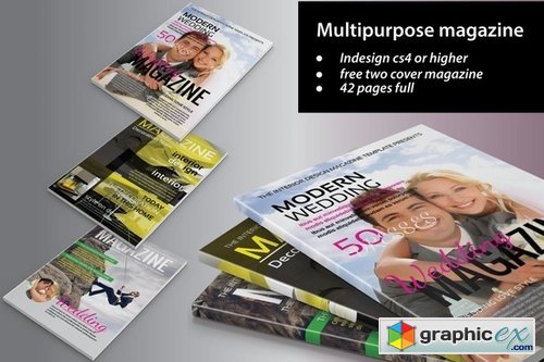 Multipurpose Magazine Template 286740